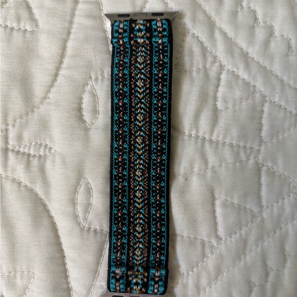 Woven Patterned Watch Band - Picture 2 of 2